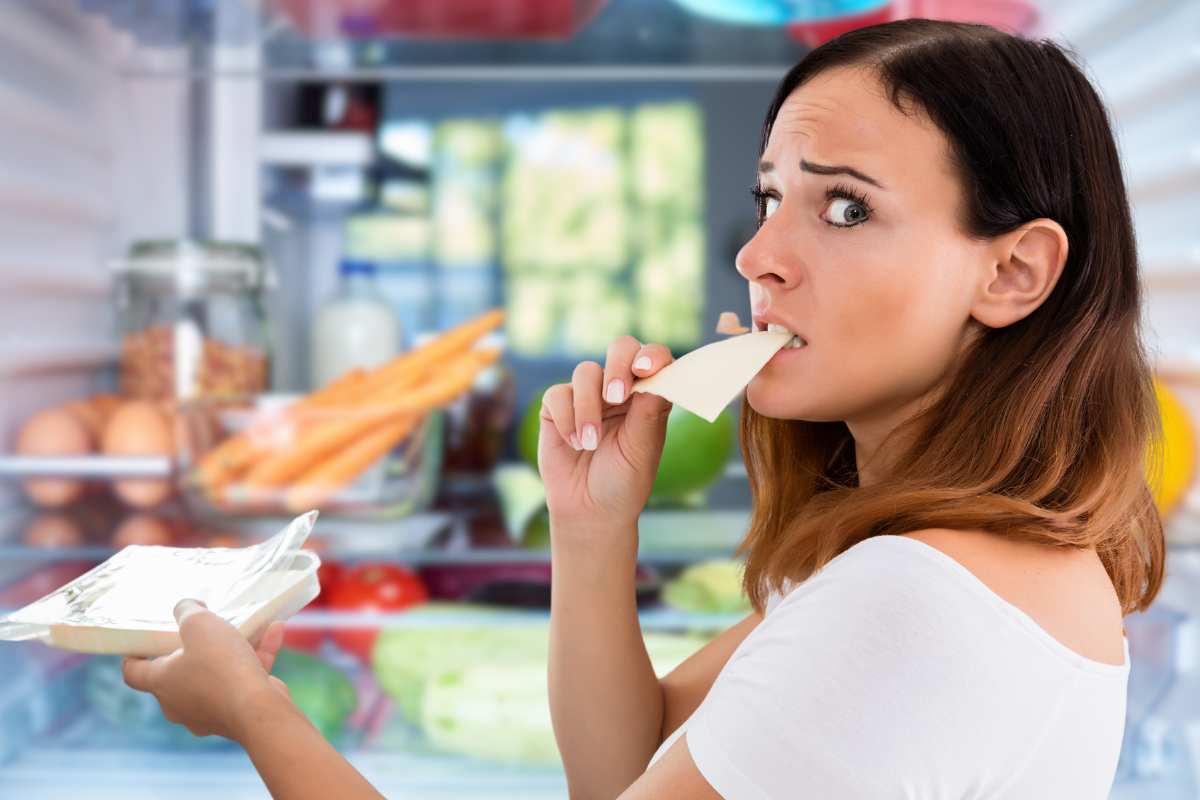 freezer donna mangia formaggio