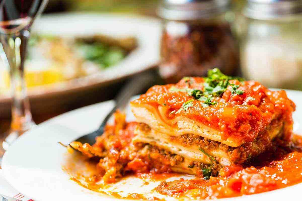 Lasagne, sapevi che basta una piccola variazione e perdi 5 kg senza problemi?