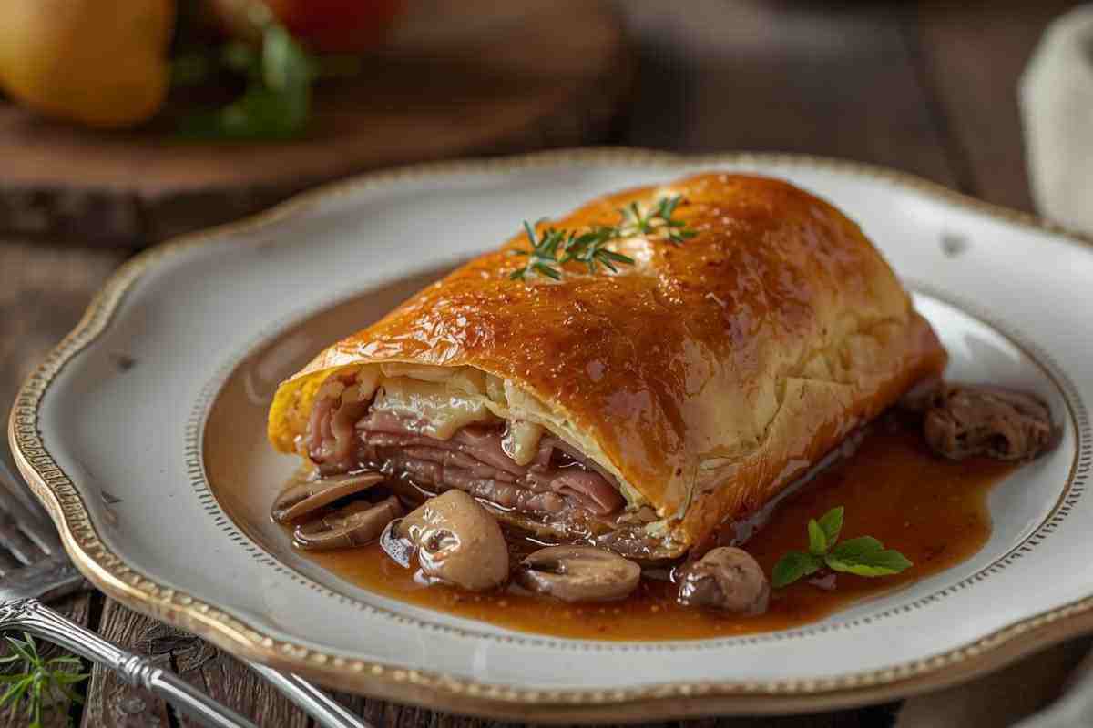 Lo strudel mia nonna lo faceva salato, la ricetta